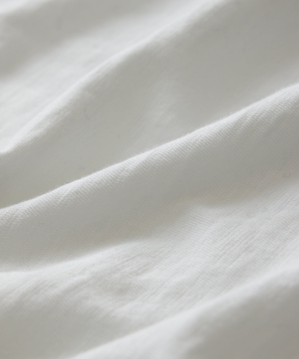 Made in L.A. Tipped Montauk Polo in White