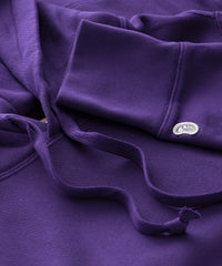 Midweight Popover Hoodie Sweatshirt in Purple Fire