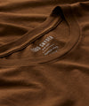 Made In L.A. Premium Jersey Longsleeve T-Shirt in Glazed Pecan