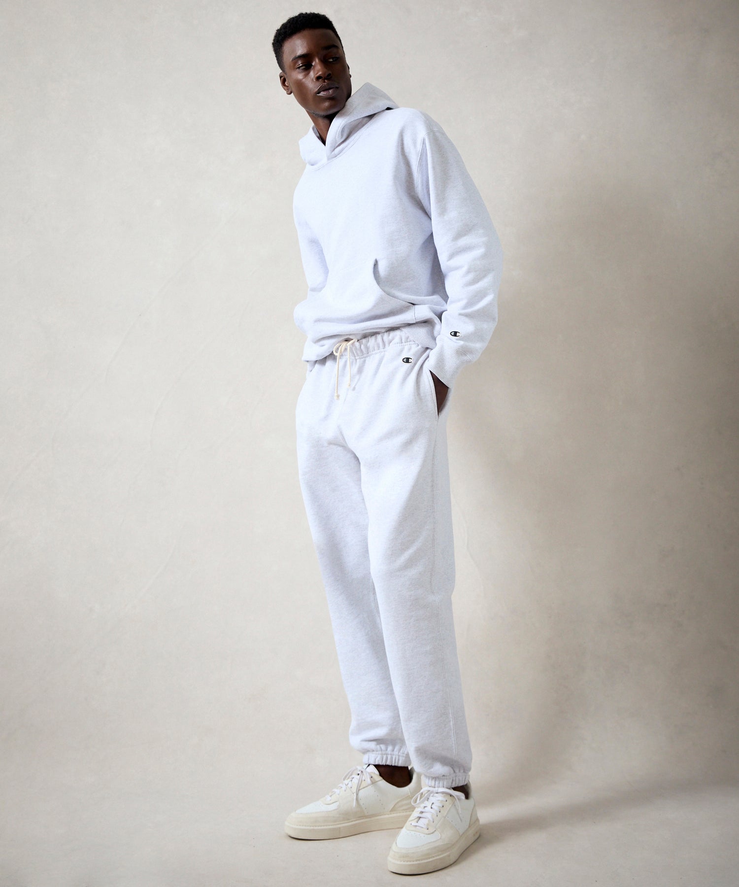 Champion Relaxed French Terry Sweatpant in Silver Mix – Todd Snyder