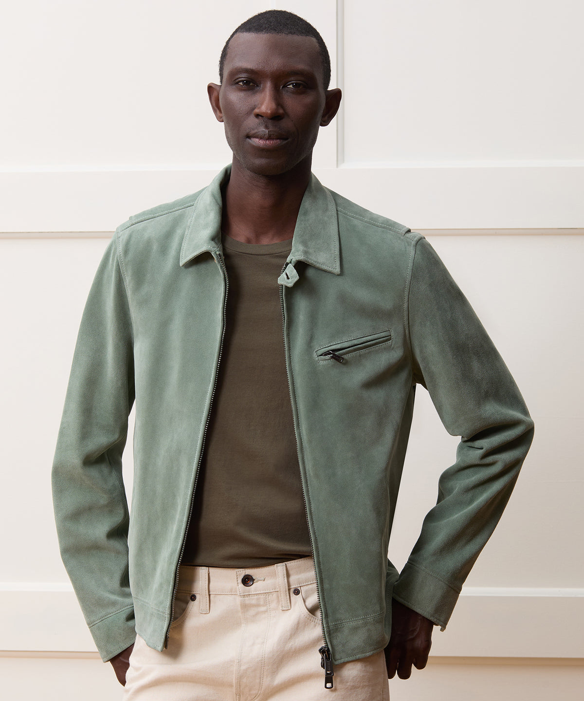 Italian Suede Dean Jacket