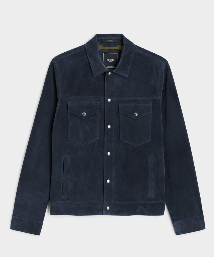 Italian Suede Dylan Jacket