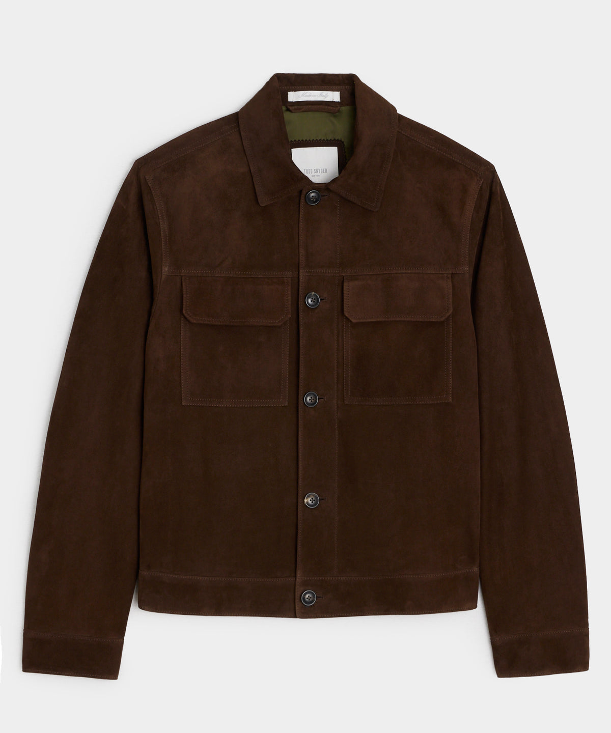Italian Suede Worker Jacket