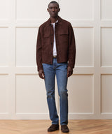 Italian Suede Worker Jacket