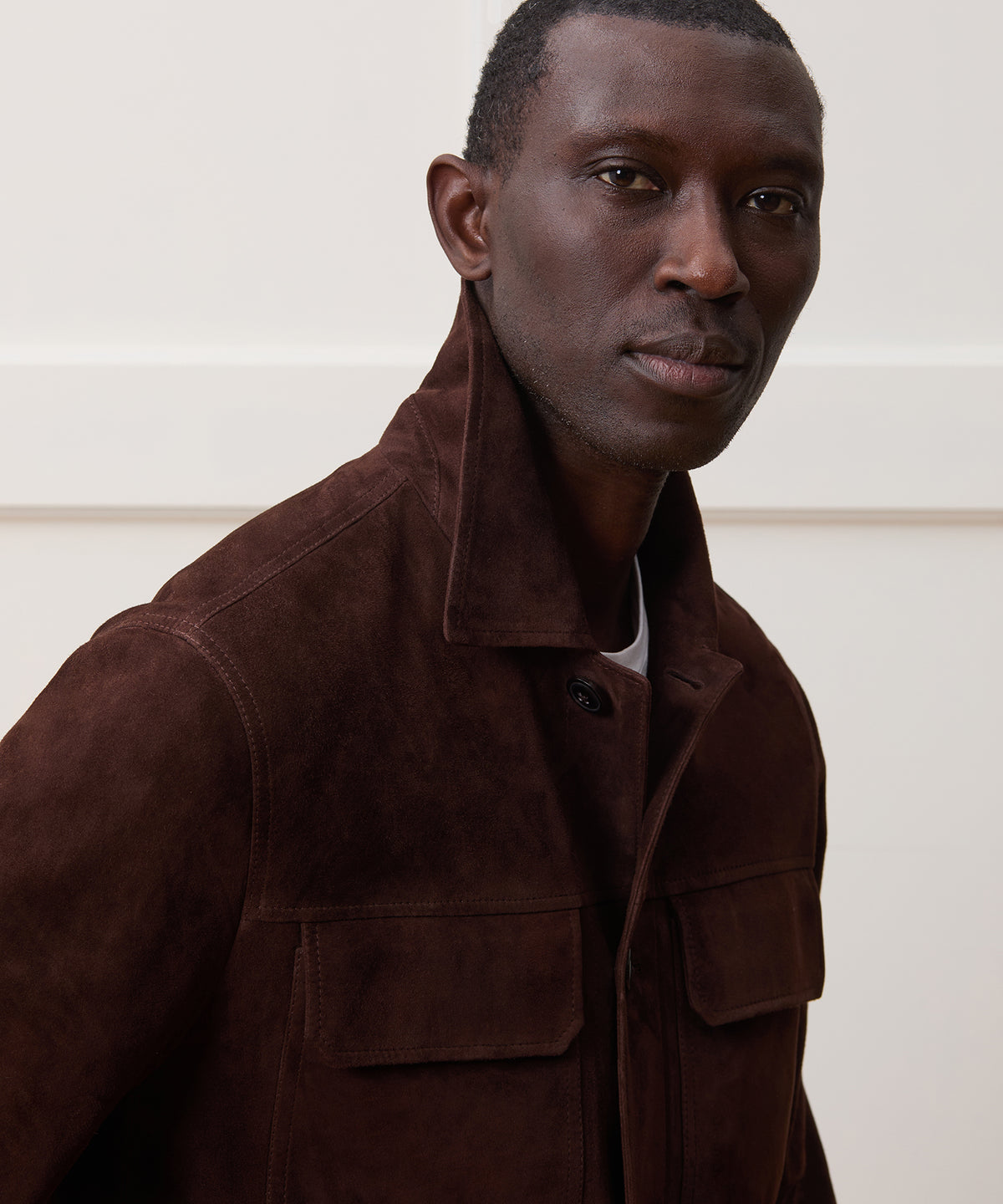 Italian Suede Worker Jacket