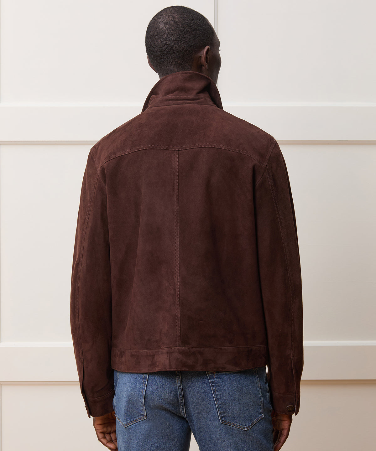 Italian Suede Worker Jacket
