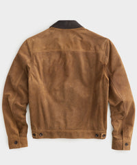 Rough Out Dylan Jacket in Distressed Tan