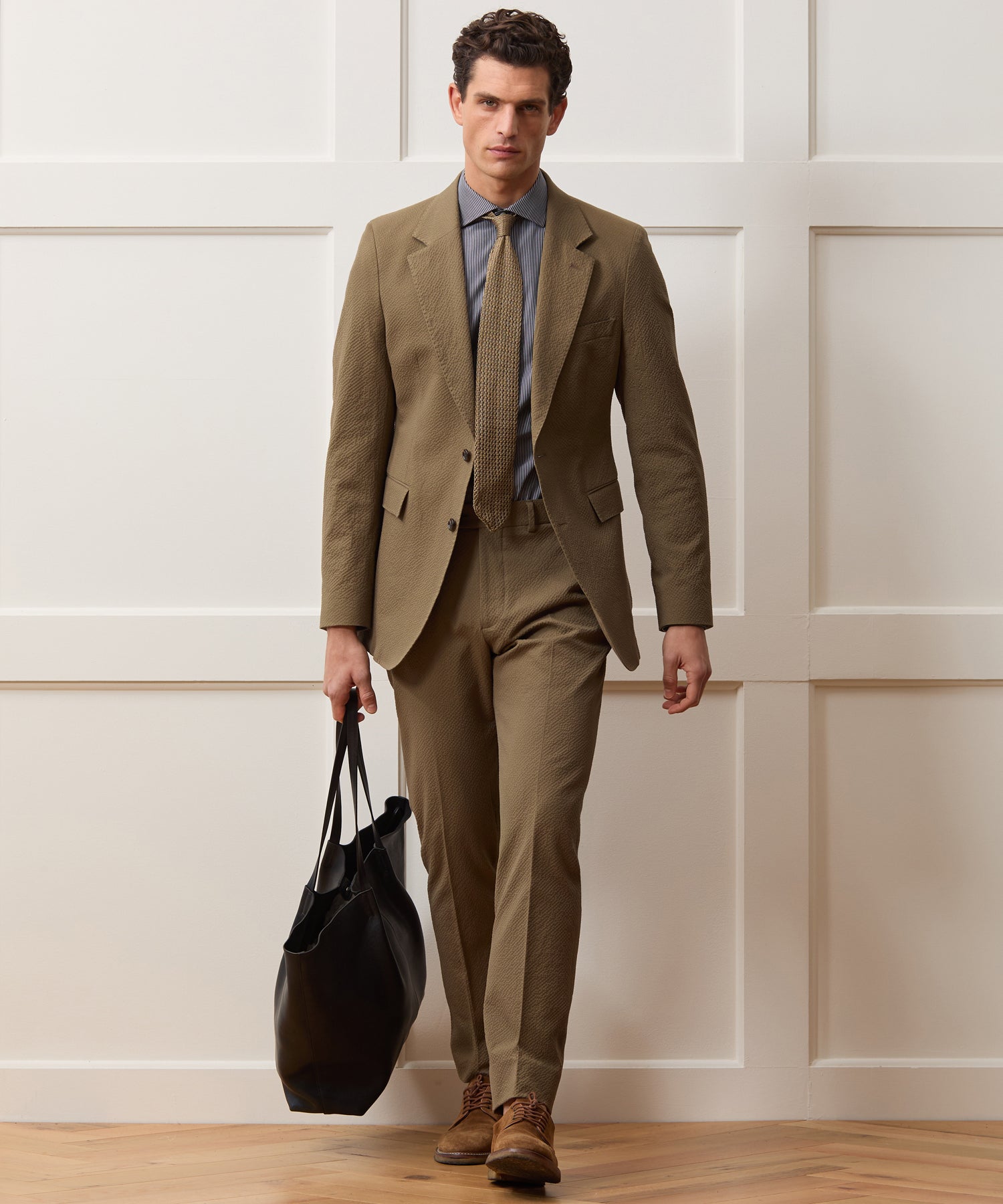 Italian Seersucker Sutton Jacket in Tan – Todd Snyder