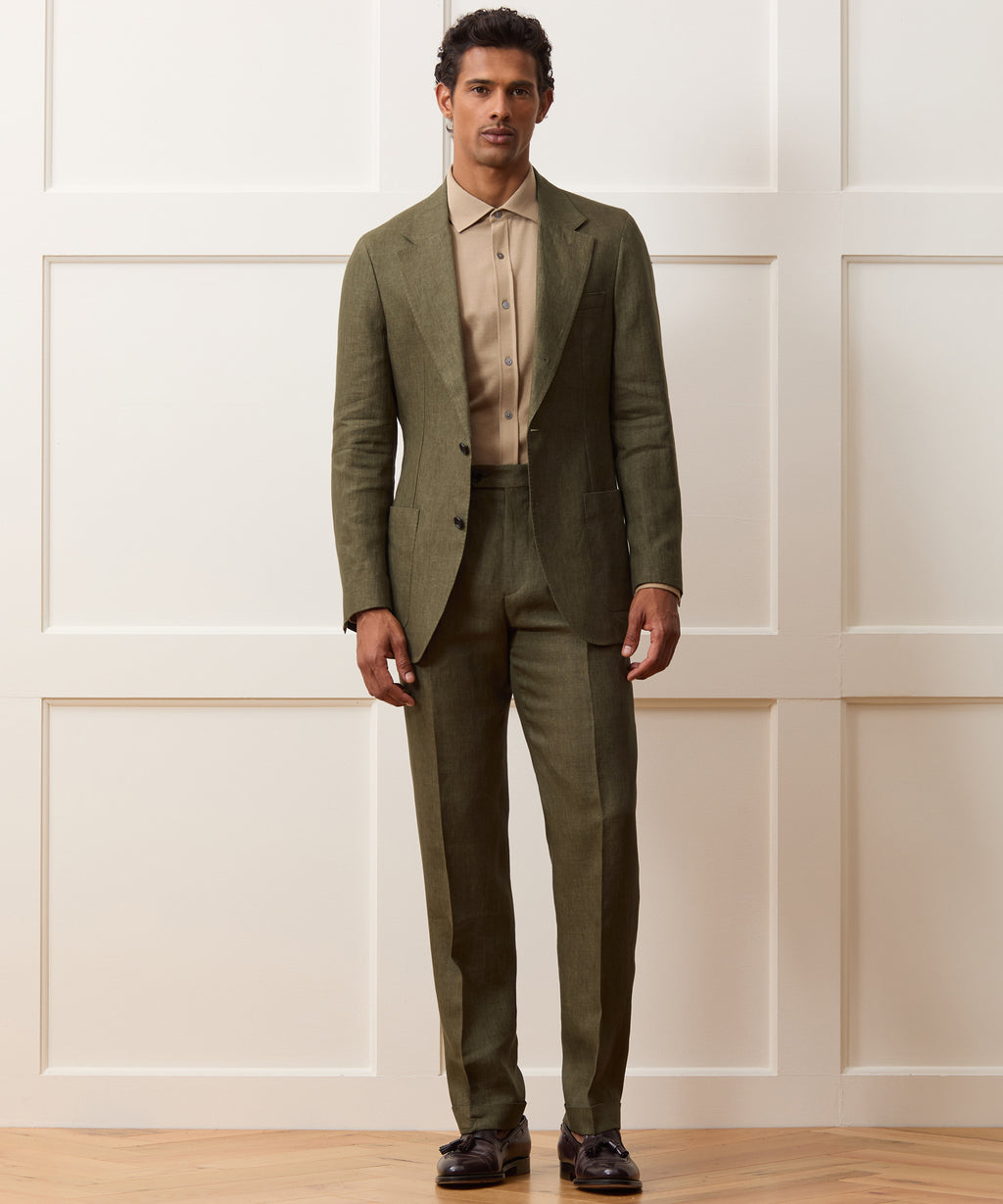 Italian Linen Madison Trouser