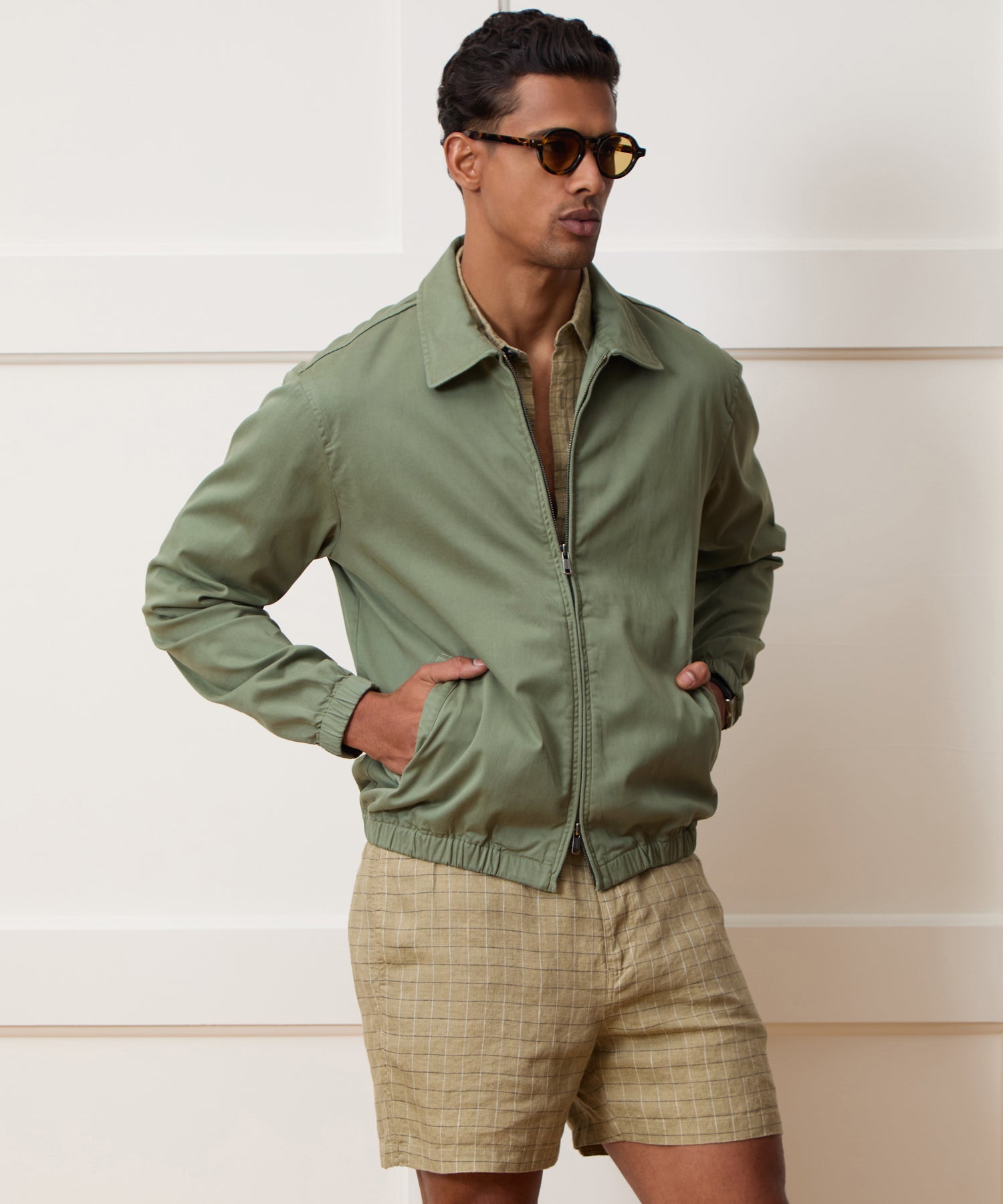 Dad Jacket in Army Drab – Todd Snyder