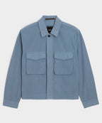 Garment-Dyed Poplin Jacket