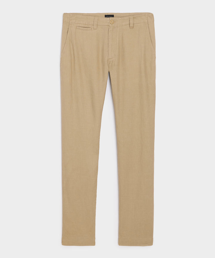 Straight Fit Linen Favorite Pant