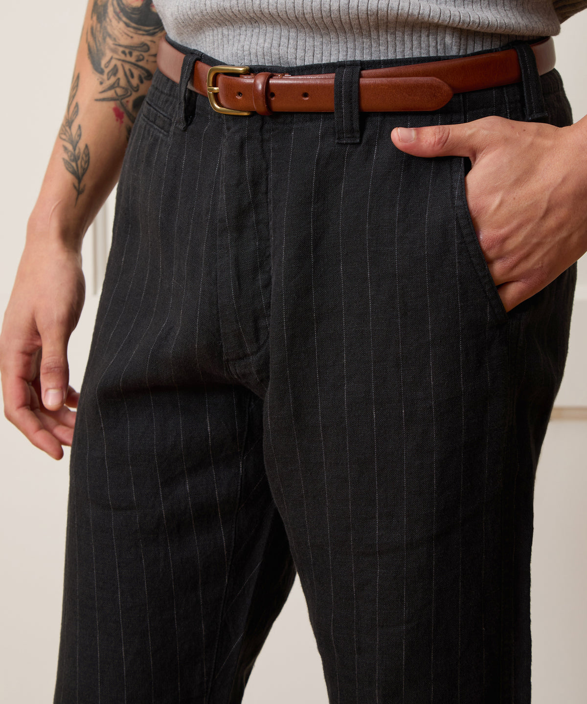 Straight Fit Linen Favorite Pant