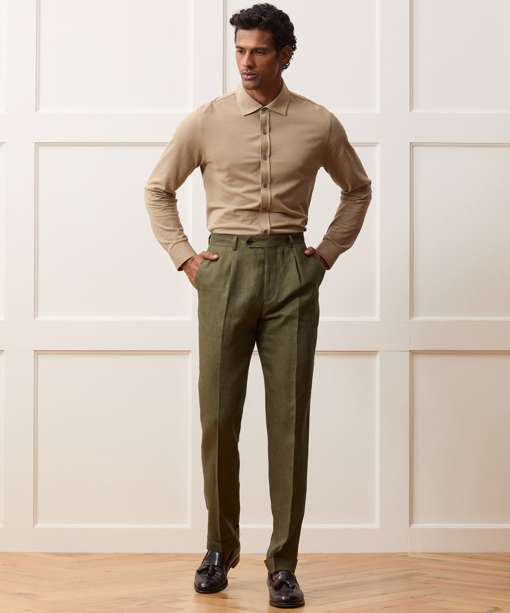 Italian Linen Madison Trouser