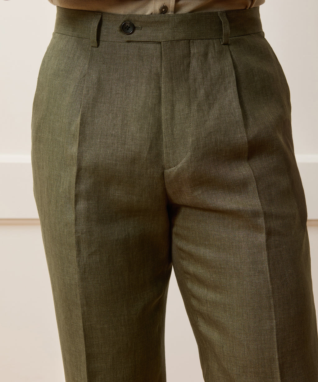 Italian Linen Madison Trouser