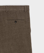 Italian Linen Houndstooth Madison Trouser