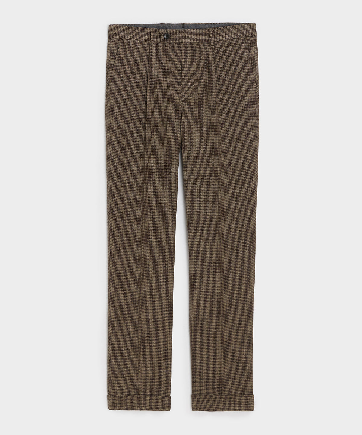 Italian Linen Houndstooth Madison Trouser