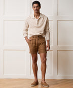 5" Linen Beachcomber Short