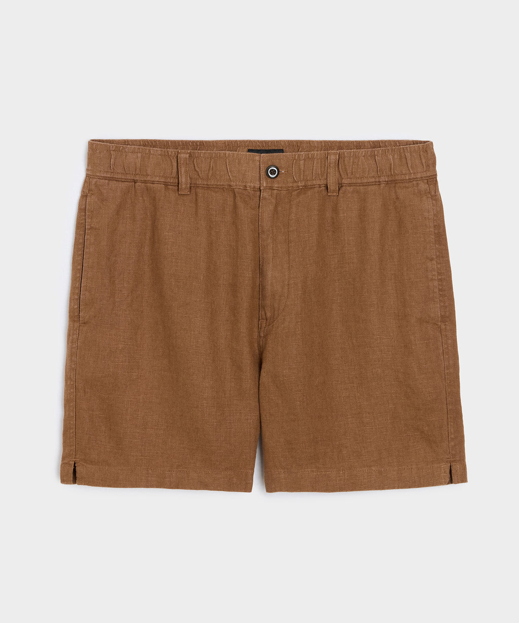 5" Linen Beachcomber Short