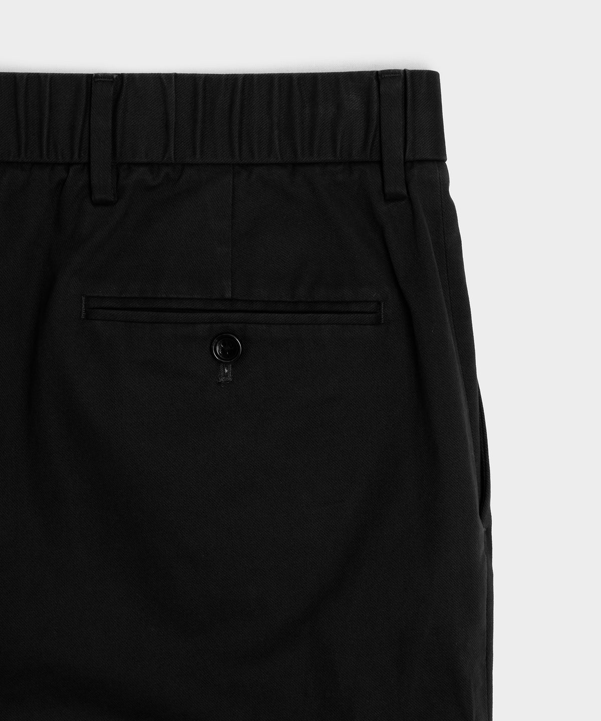 Close-up detail of the Todd Snyder Italian Cotton Modern Chino.