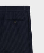Italian Cotton-Linen Pinstripe Sutton Trouser