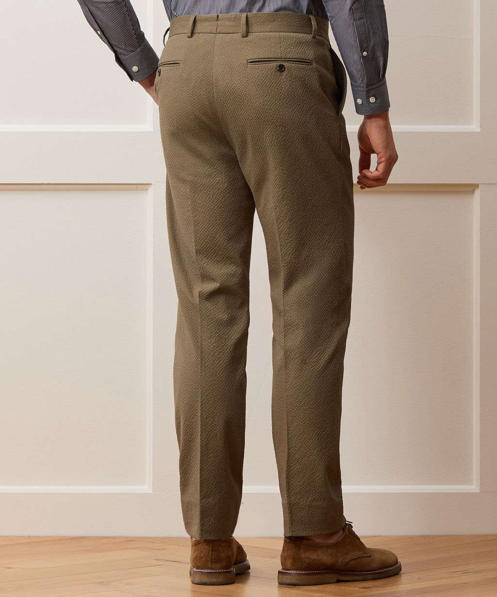 Italian Seersucker Sutton Trouser