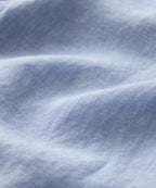 pdp-2, Close-up detail of the Todd Snyder Linen Western Shirt in Blue.