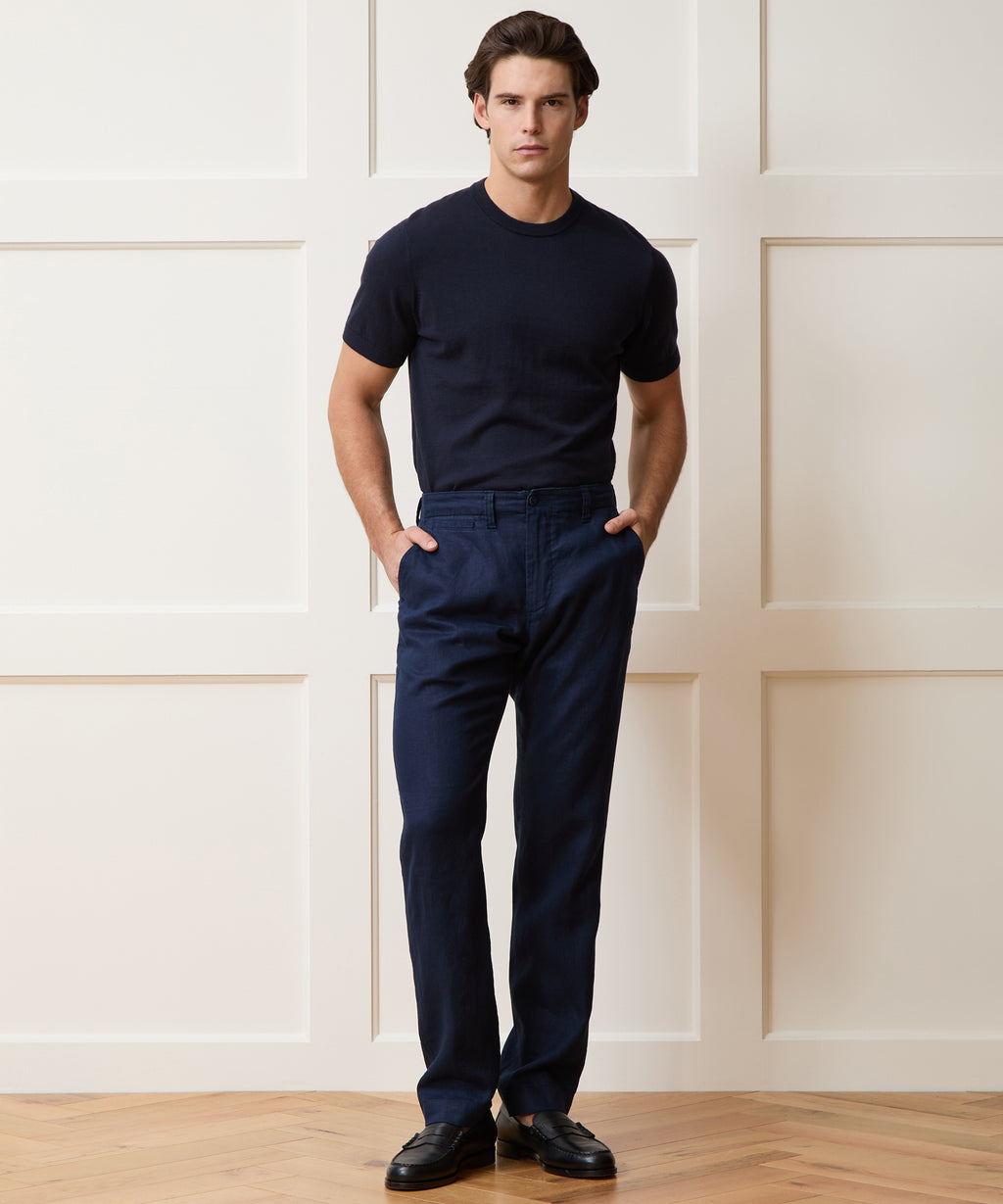 Cotton-Cashmere Sweater Tee