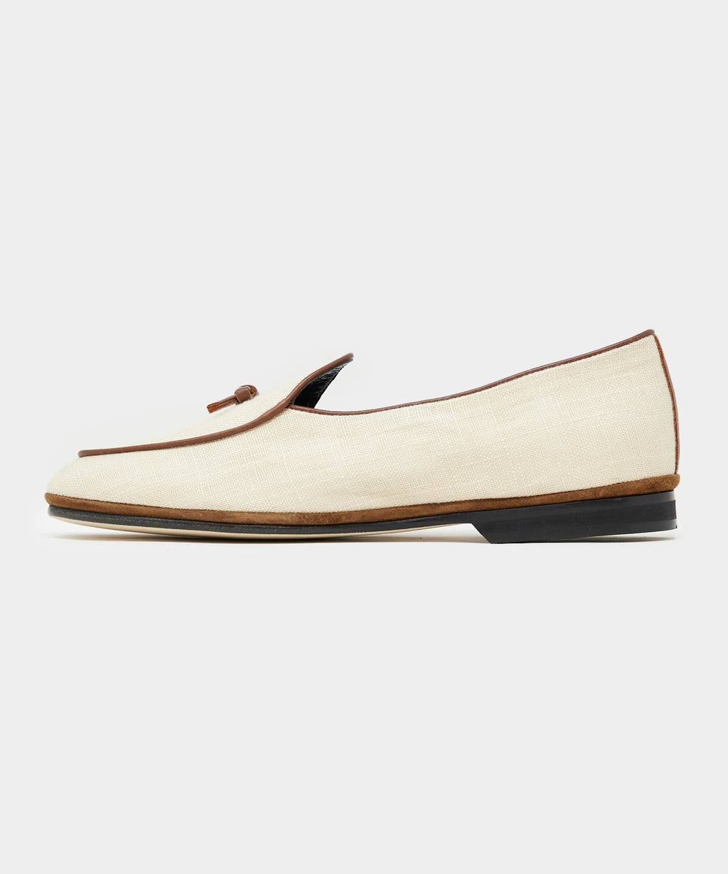 Todd Snyder x Rubinacci Linen Marphy Loafer