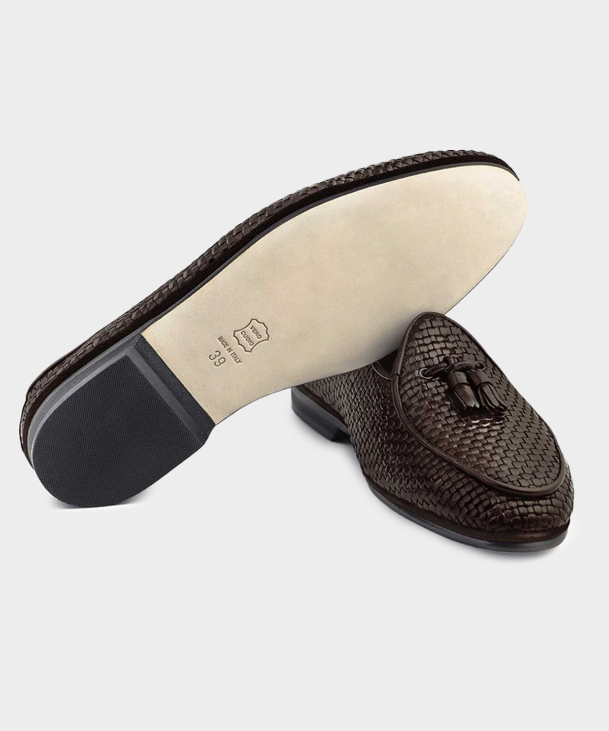 Todd Snyder X Rubinacci Woven Leather Marphy Loafer
