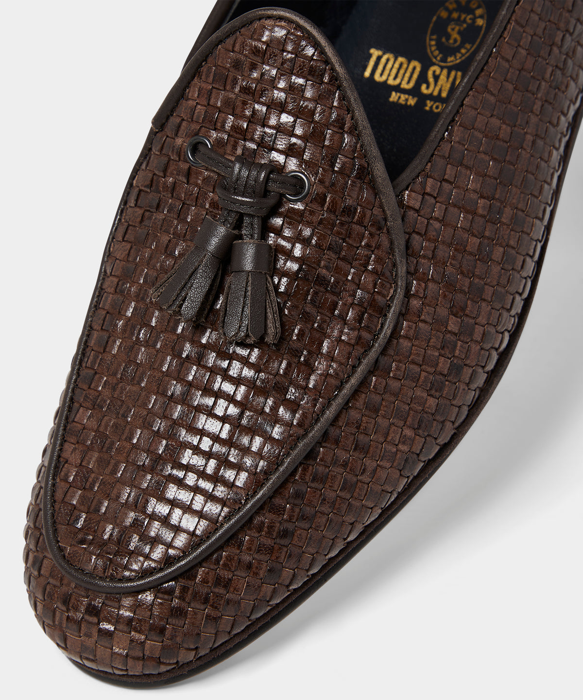 Todd Snyder X Rubinacci Woven Leather Marphy Loafer