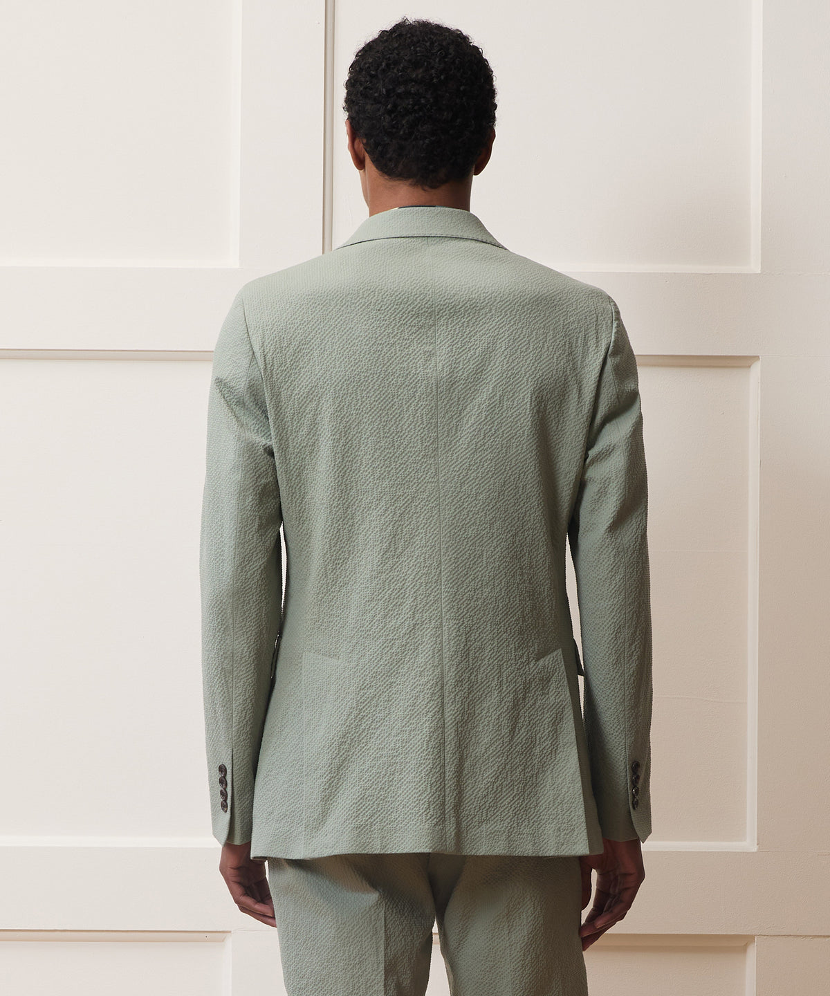 Italian Seersucker Sutton Jacket