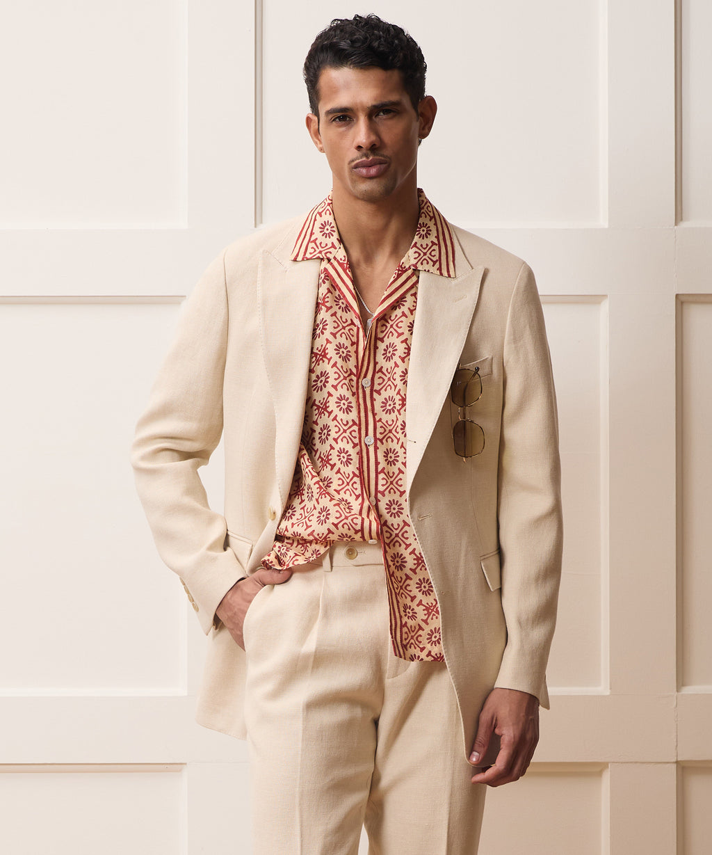 Italian Linen-Cotton Madison Suit