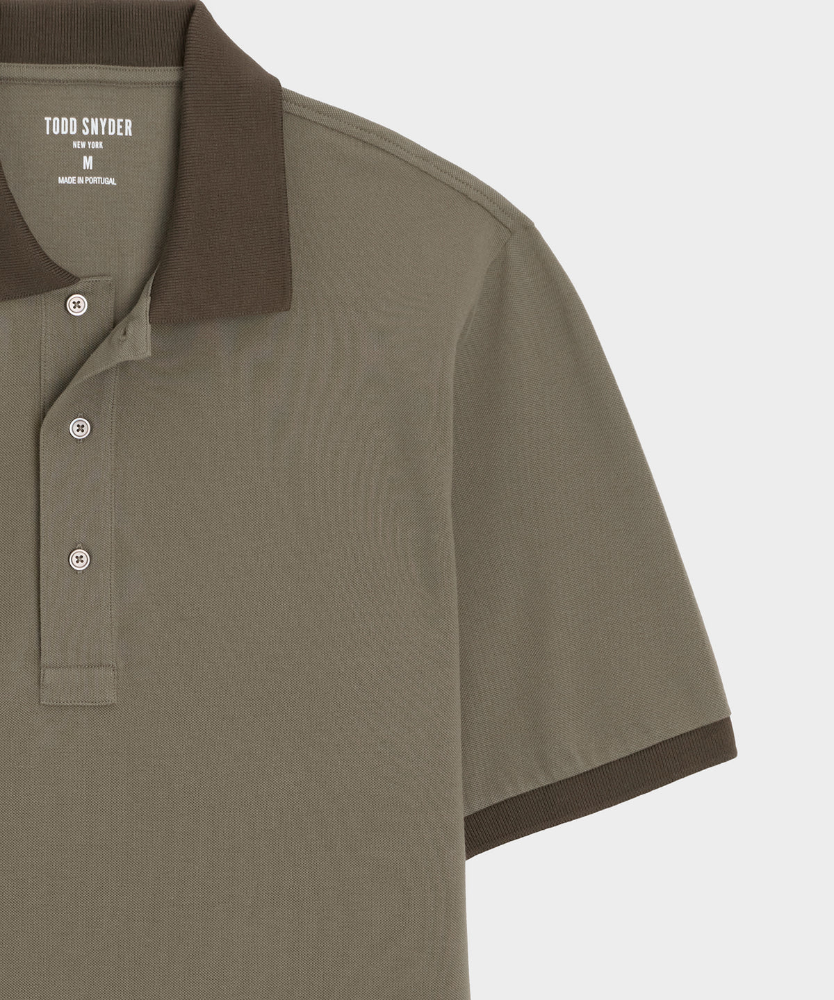 Cotton Pique Ringer Polo