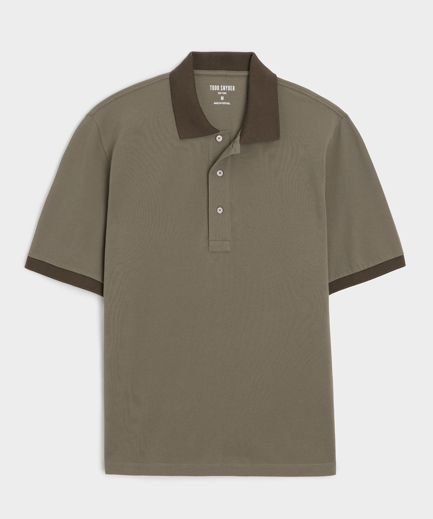 Italian Crosshatch Knit Shirt in Brown Pattern – Todd Snyder