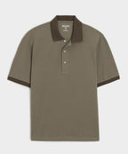 Cotton Pique Ringer Polo