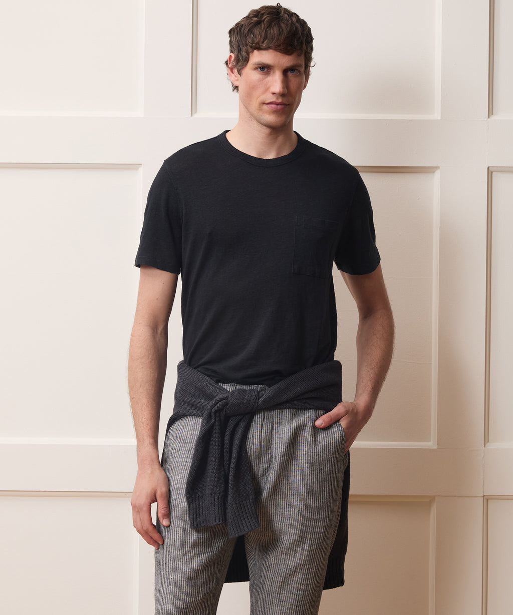 Linen Pocket Tee