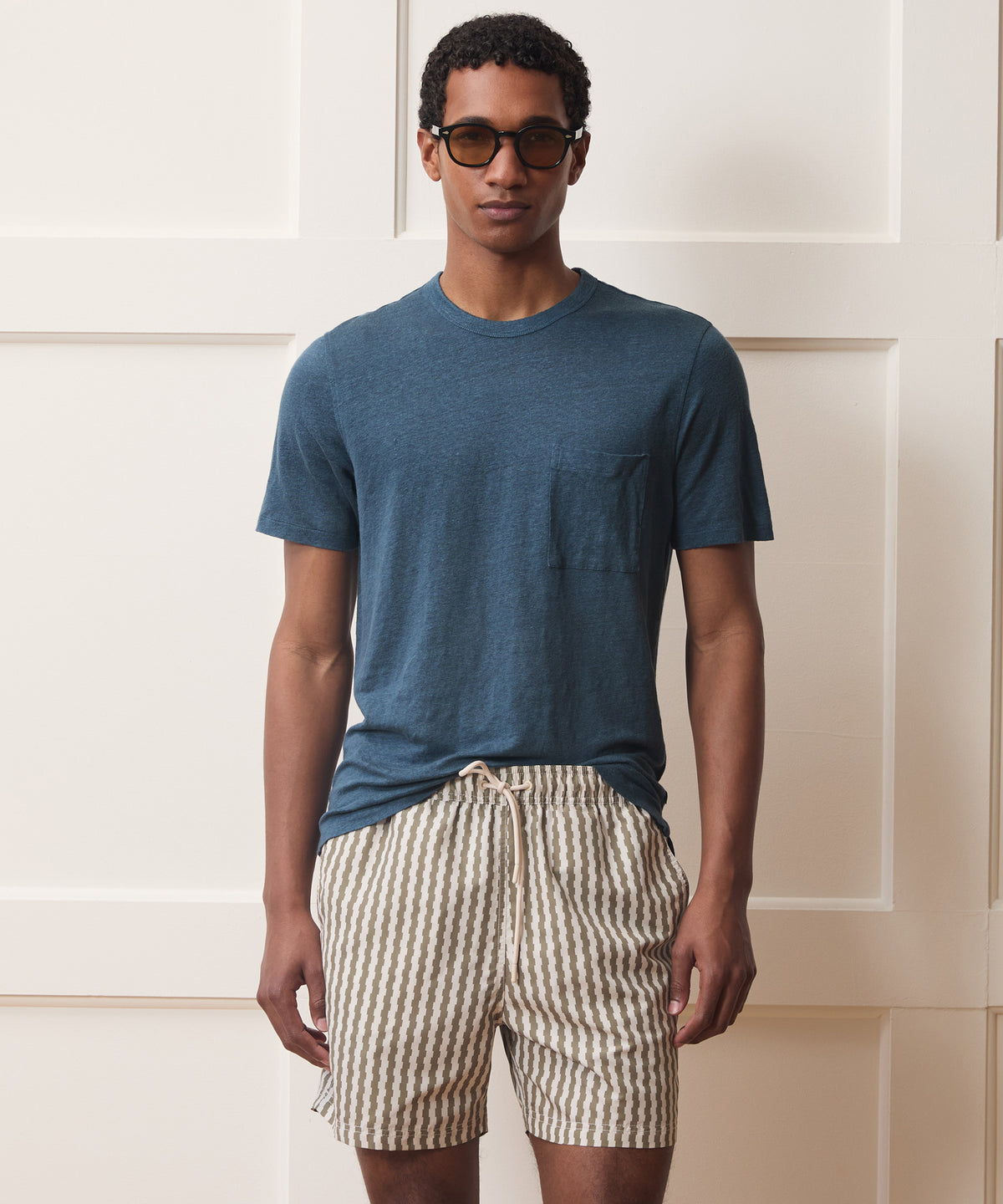 Linen Pocket Tee