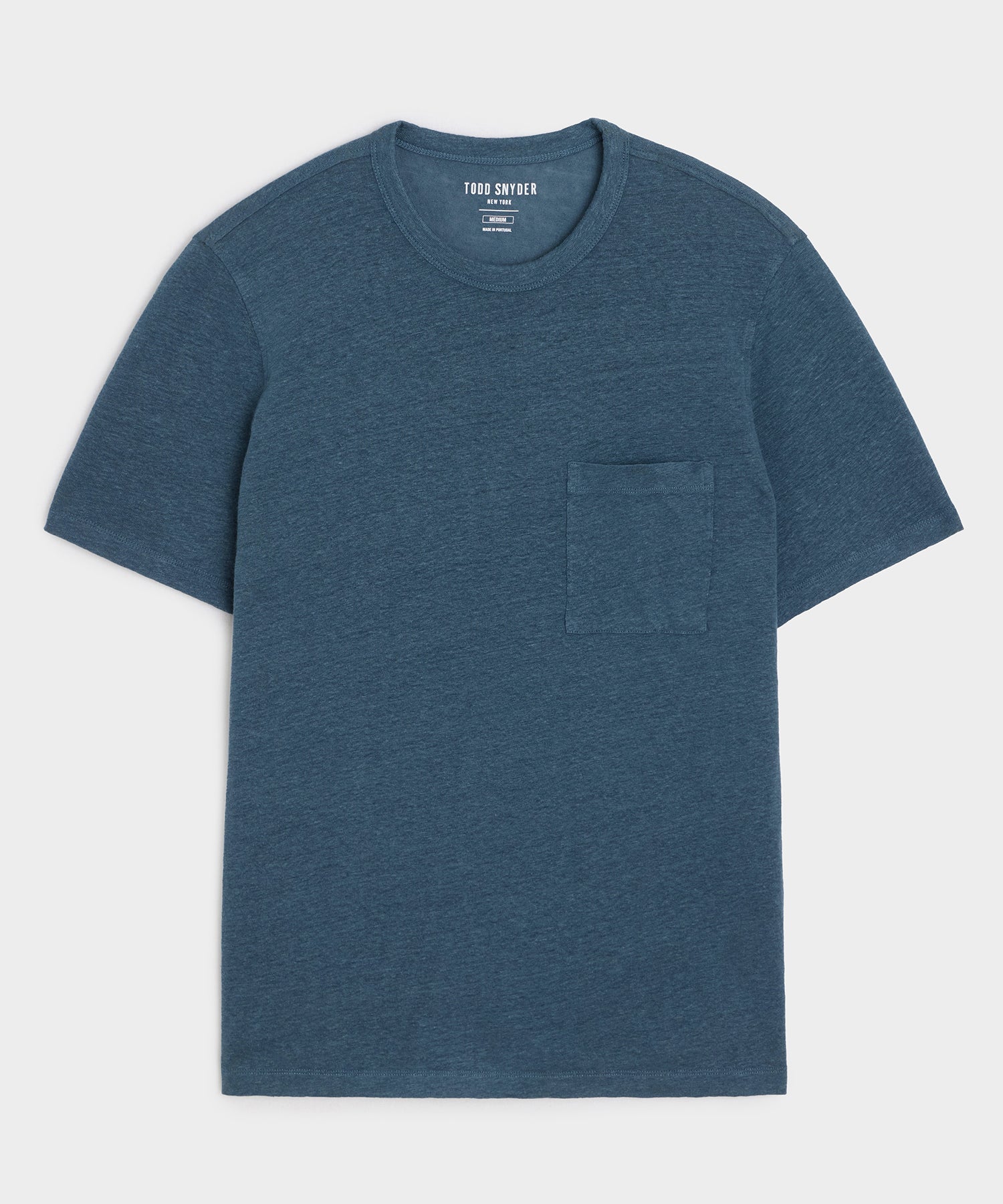 Linen Jersey Tee in Captain Navy Stripe – Todd Snyder