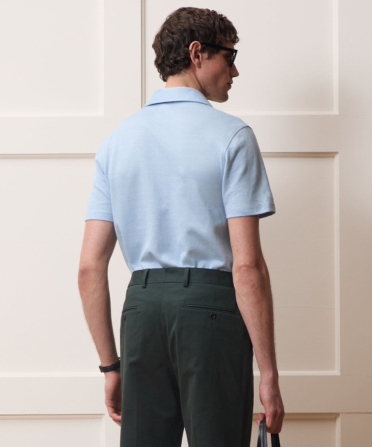 Italian Linen-Cotton Knit Shirt