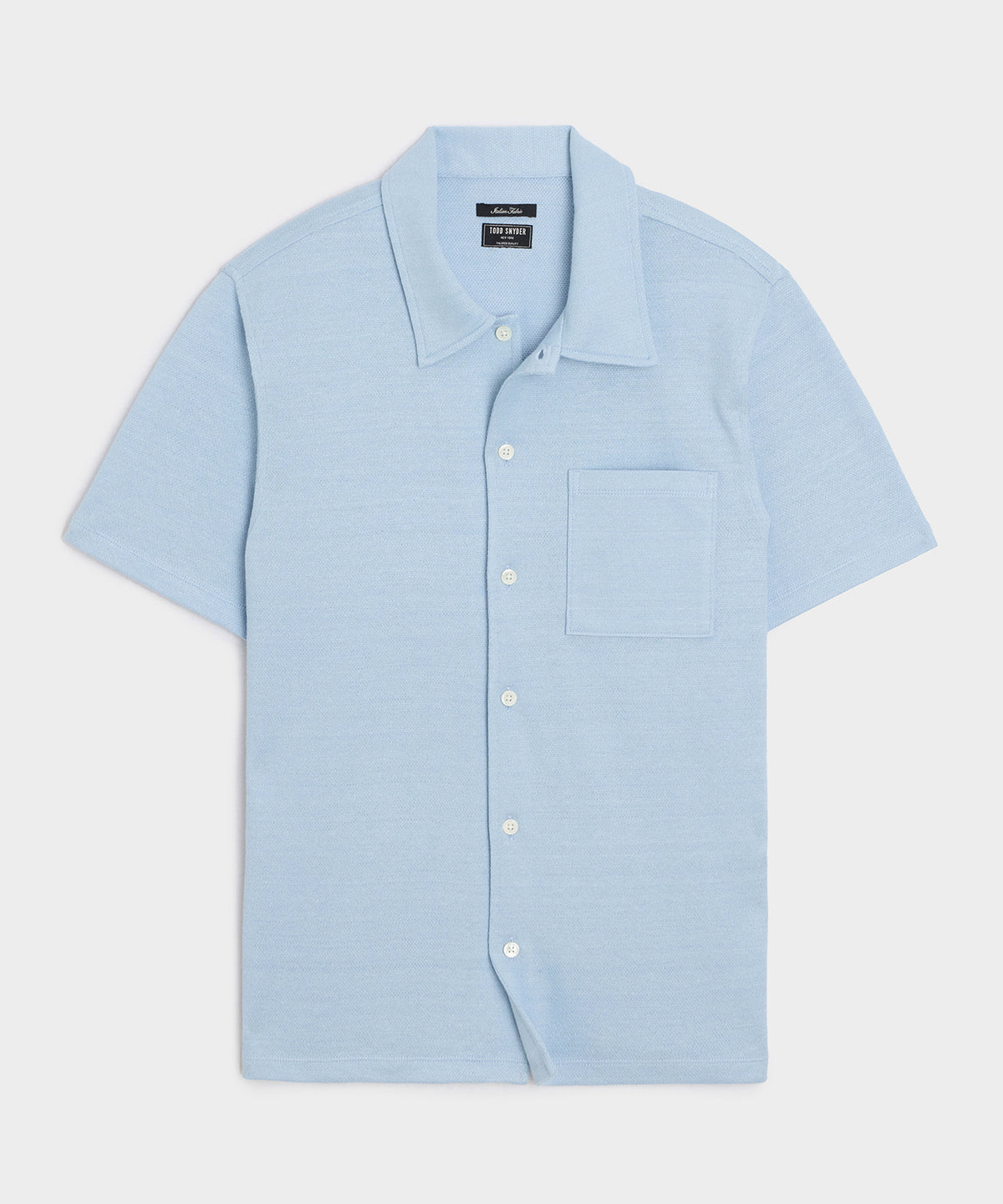 Italian Linen-Cotton Knit Shirt