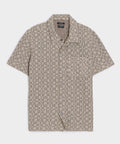 Italian Crosshatch Knit Shirt