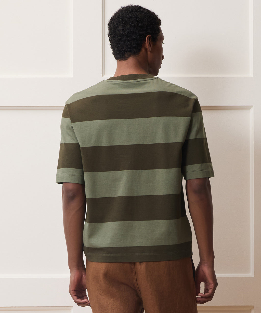 Boxy Jersey Rugby Tee