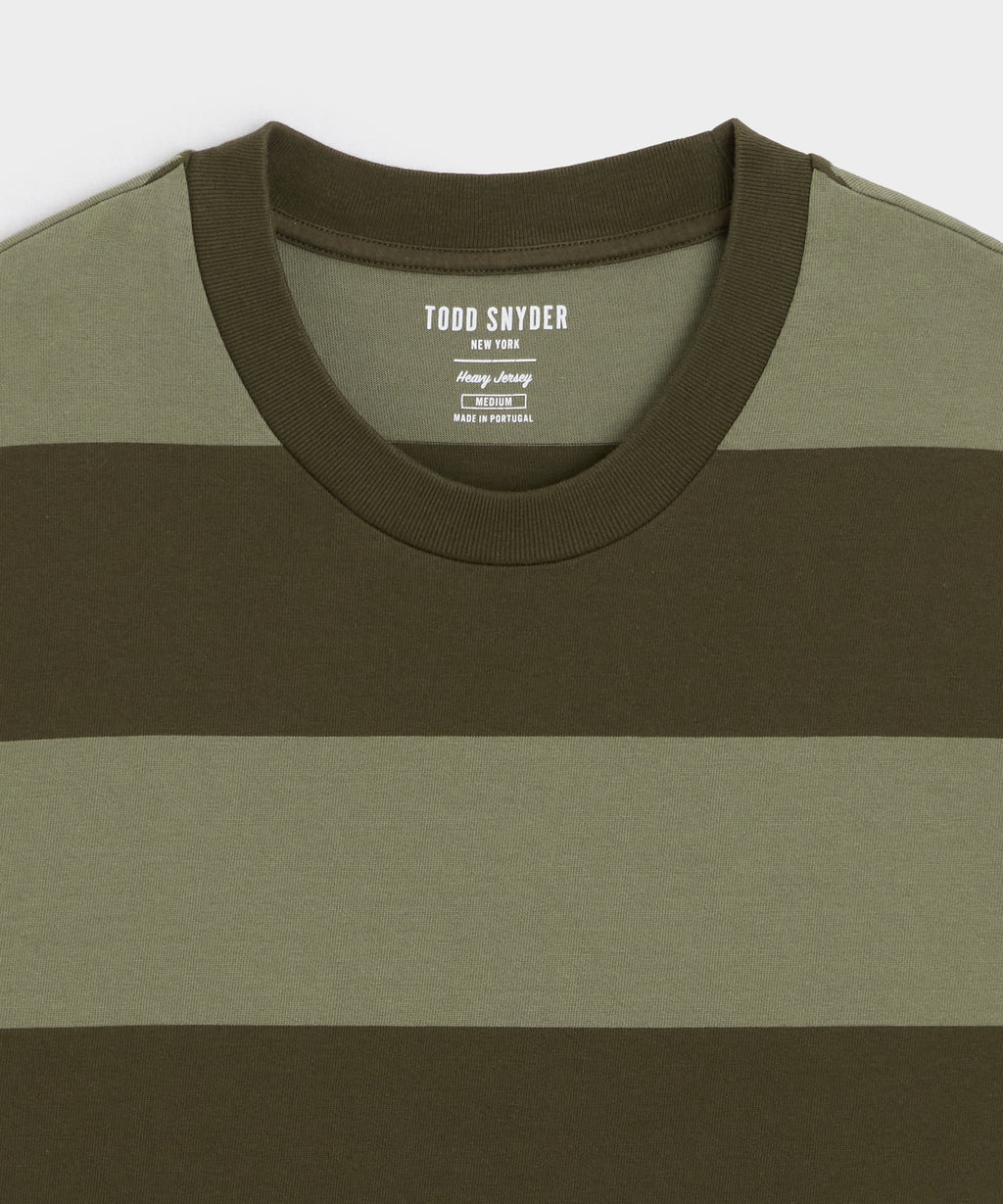 Boxy Jersey Rugby Tee