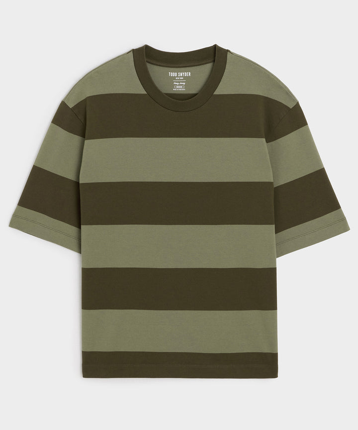 Boxy Jersey Rugby Tee