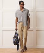 Italian Bouclé Knit Cabana Shirt