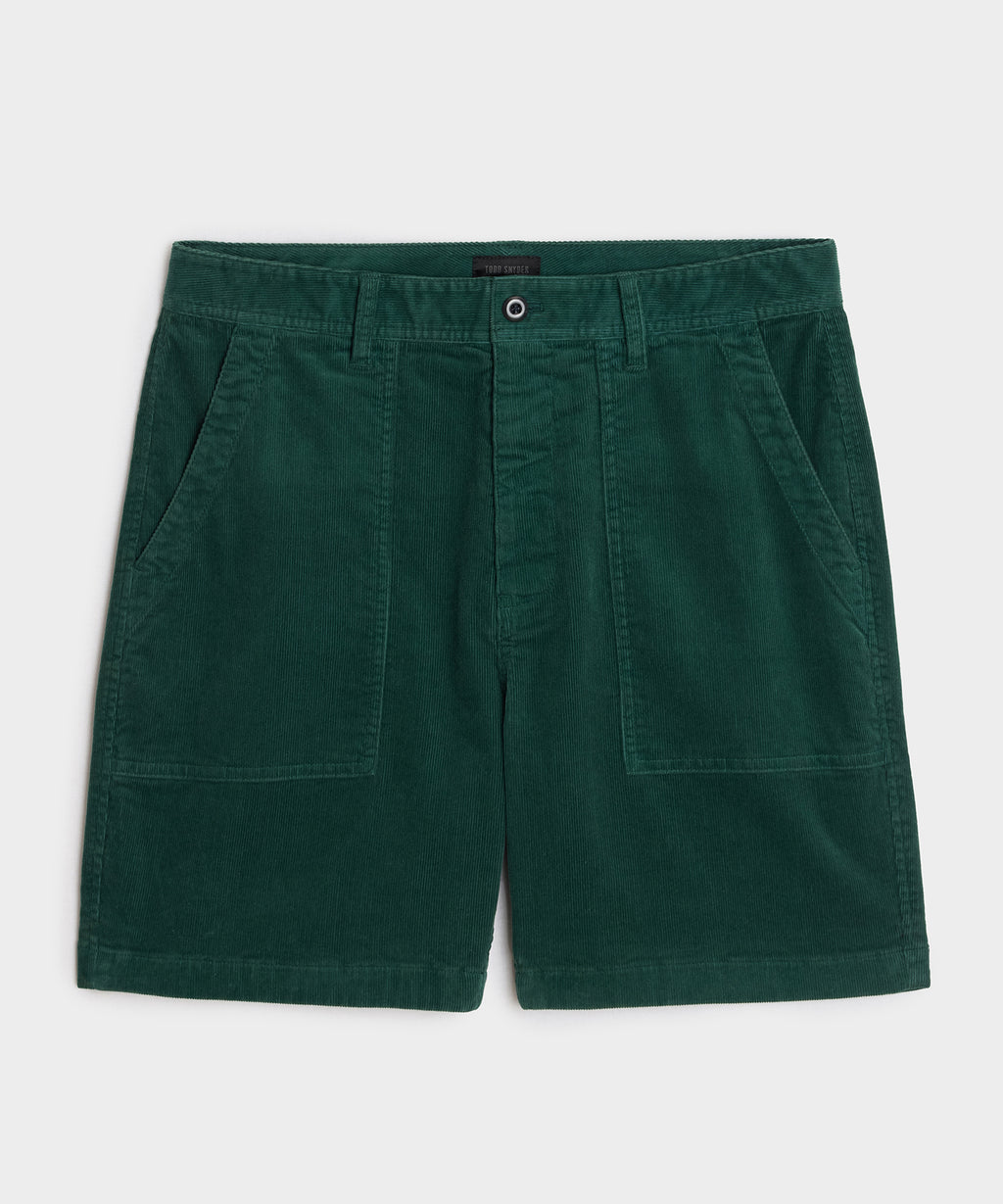 7" Corduroy Camp Short