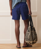 5" Seersucker Montauk Swim Trunk