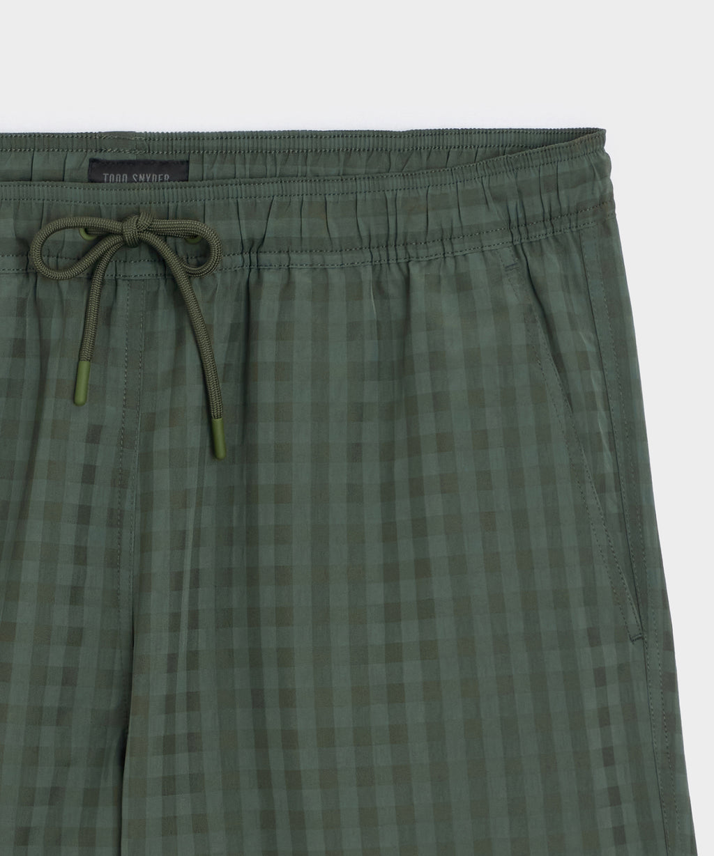 5" Seersucker Montauk Swim Trunk