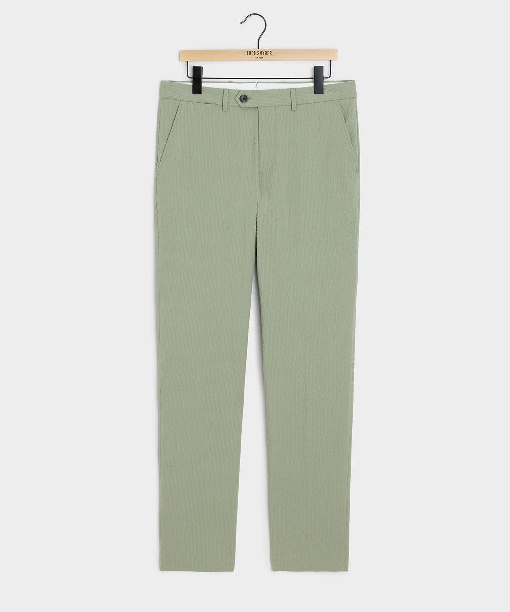 Italian Seersucker Sutton Trouser